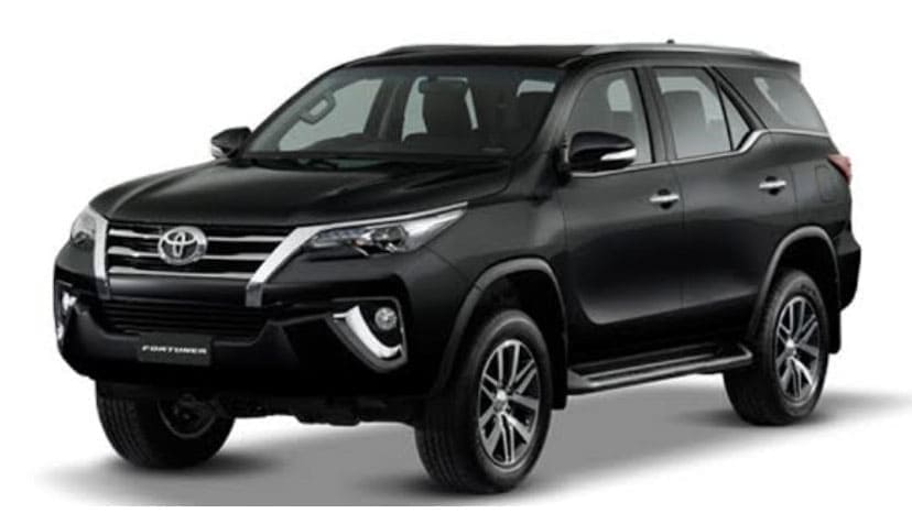 Fortuner or similar (4 passengers)